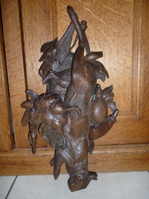 19th Century Black Forest Game Hunting Trophy Rabbit Duck Etc