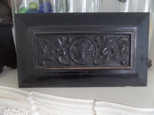 19th Century Carved Oak Romayne Panel