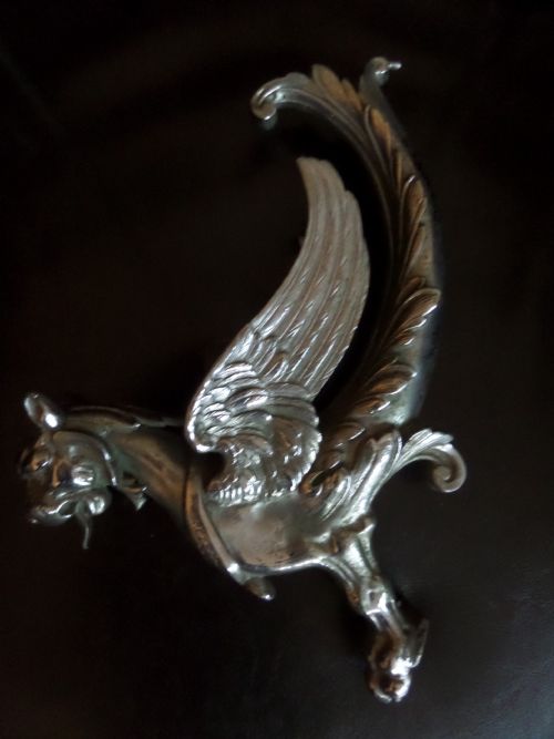 19th Century Winged Griffin Wall Light