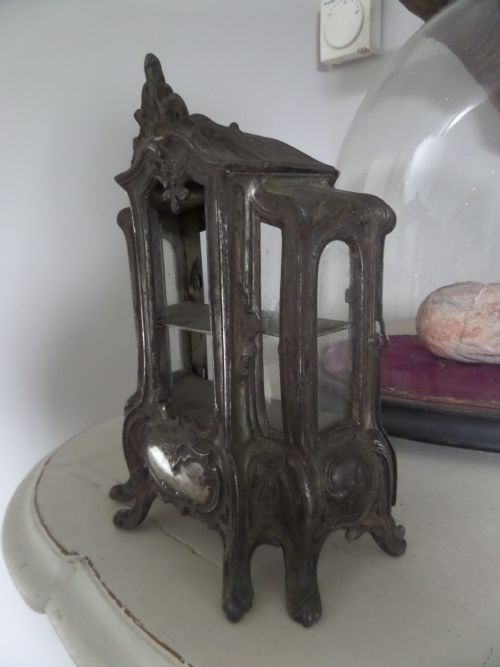 Antique Miniature Louis Xvi French Bombe Casket