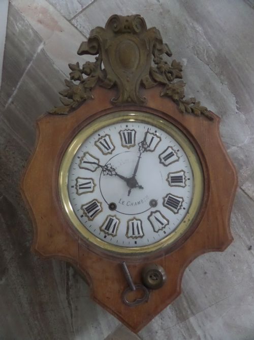 Antique French Wall Clock
