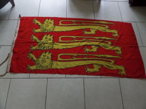 Rare Antique Vintage Flag King Richard's Banner Royal Standard Union Jack