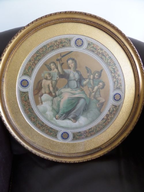Antique Arundel Society Chromolithograph Mythical