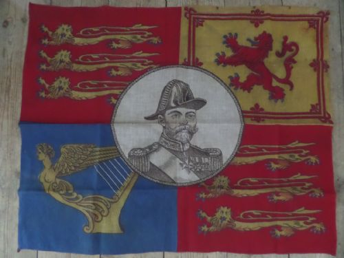 Rare Antique King George V Royal Standard Flag