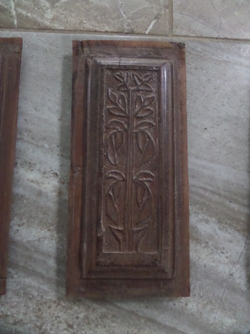 16th Century Carved Walnut Panel of a Tree of Life