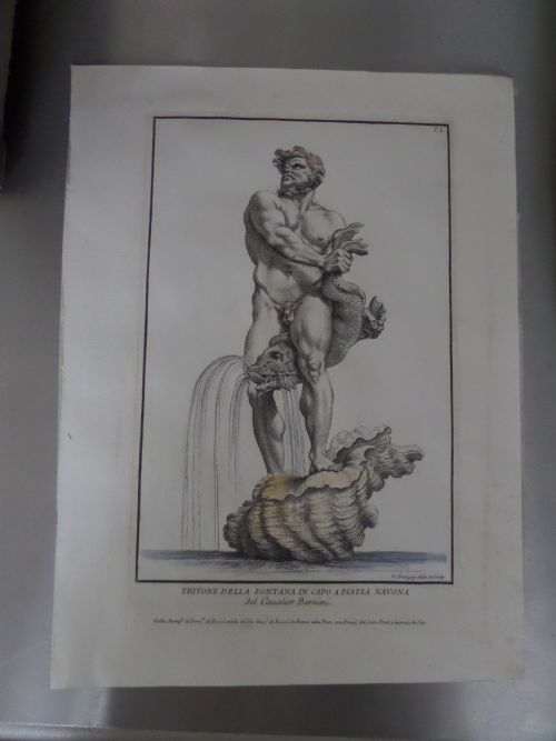 18th Century Antique French Engraving Nicolas Dorigny