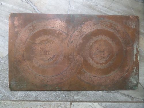 Rare 18th Century Copper Plate Engraving