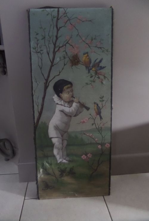 19th Century French Whimsical Painting
