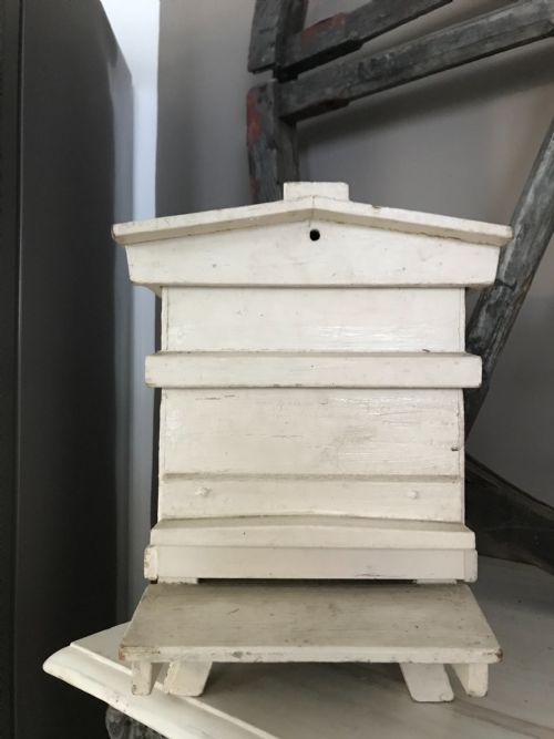 Victorian Folk Art Wooden Beehive