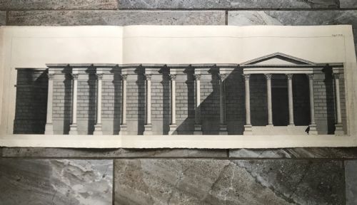 18th Century Architectural Engravings of the Temple of Jupiter