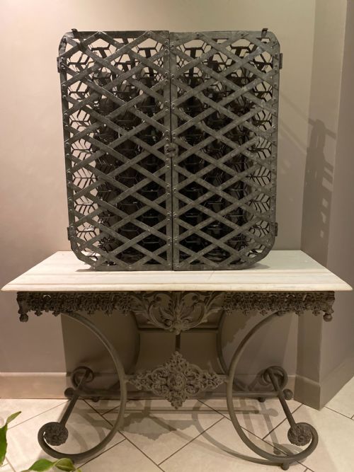 Antique English Rare Wine / Champagne Cage