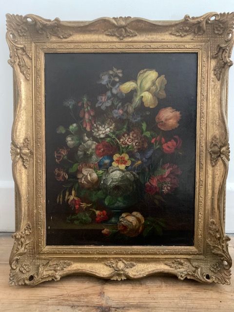 18th Century Dutch Still Life Oil on Canvas