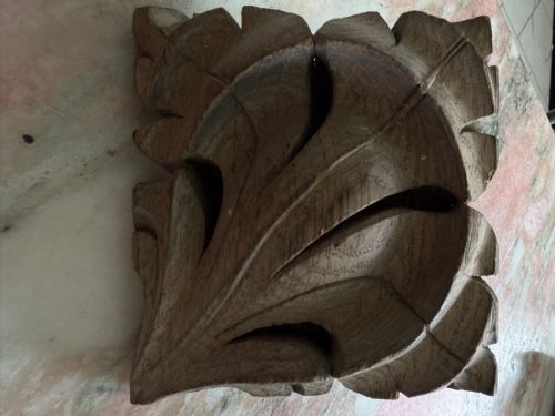 18th Century Carved Oak Ceiling Boss Church