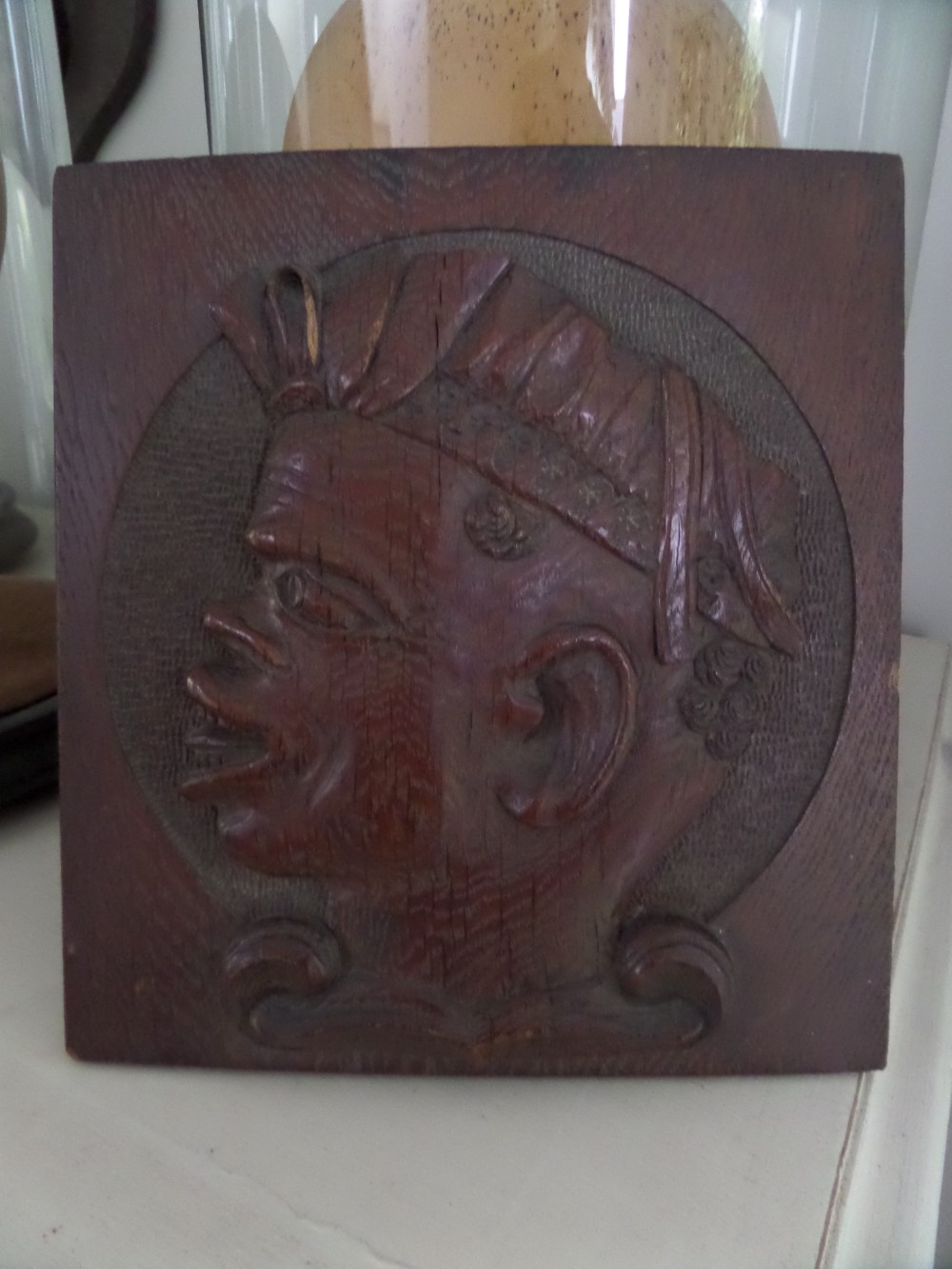 19th Century Carved Oak Blackamoor Figure