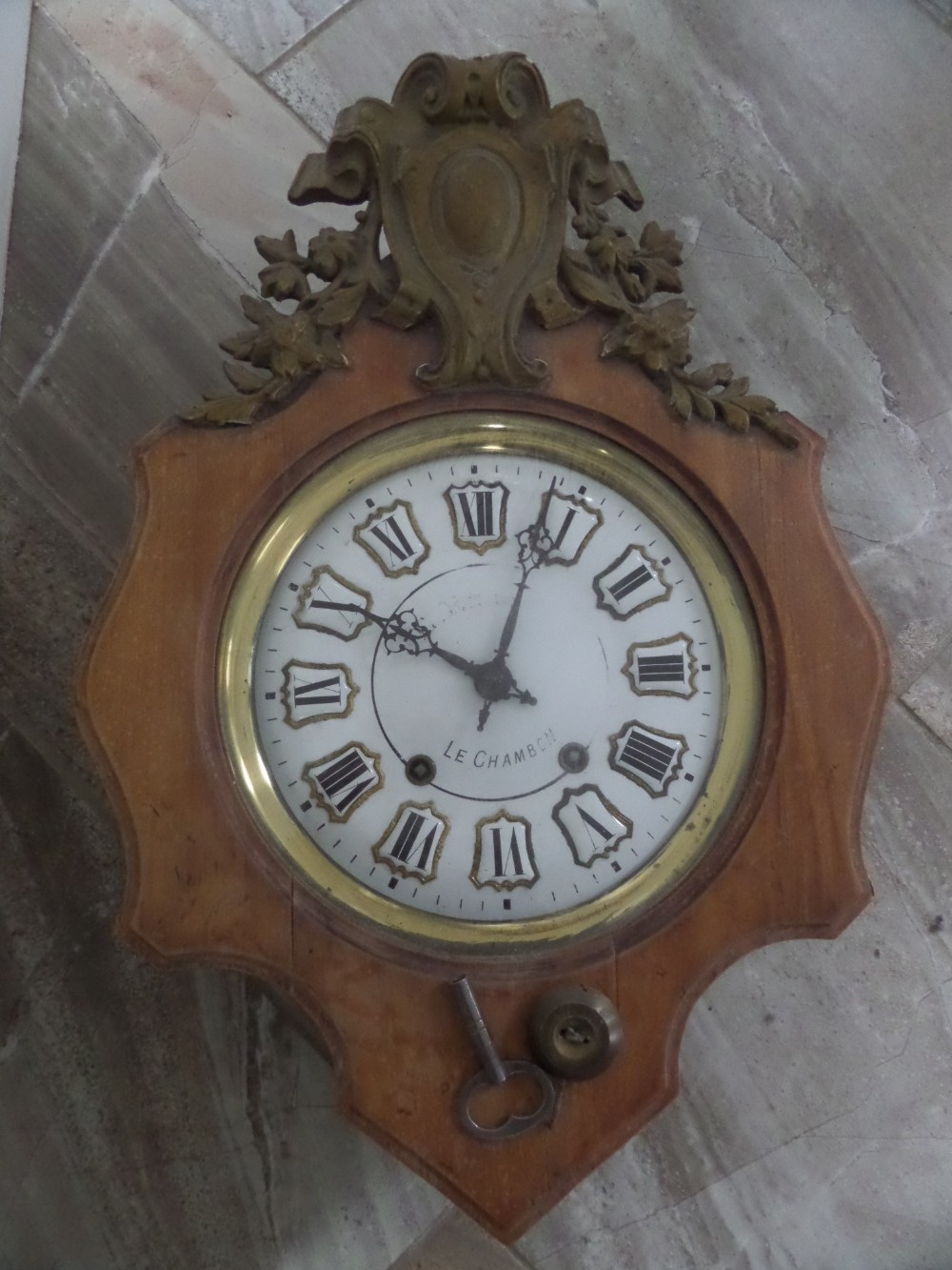 Antique French Wall Clock