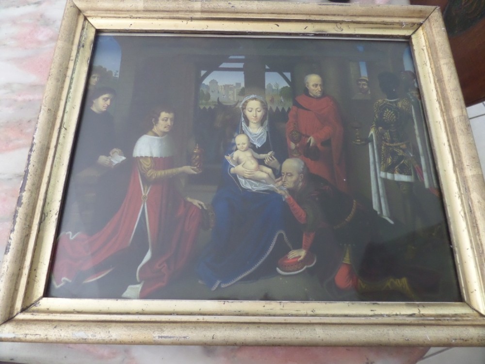 Arundel Society Chromolithograph Adoration of the Magi 1865 Christian Schultz