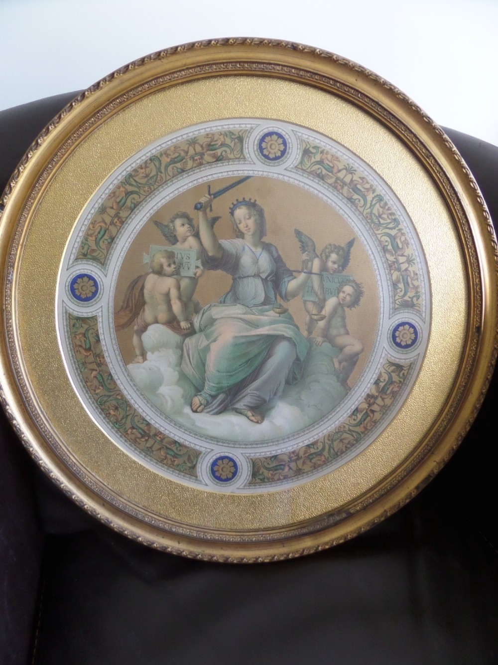 Antique Arundel Society Chromolithograph Mythical
