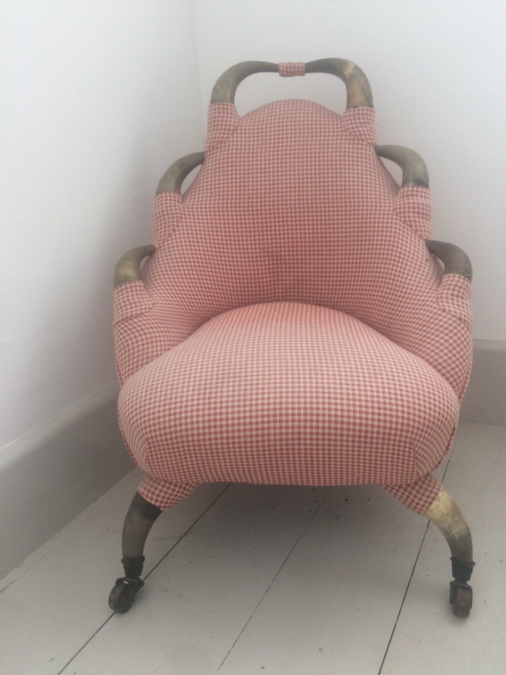 Victorian Childs Horn Chair Taxidermy