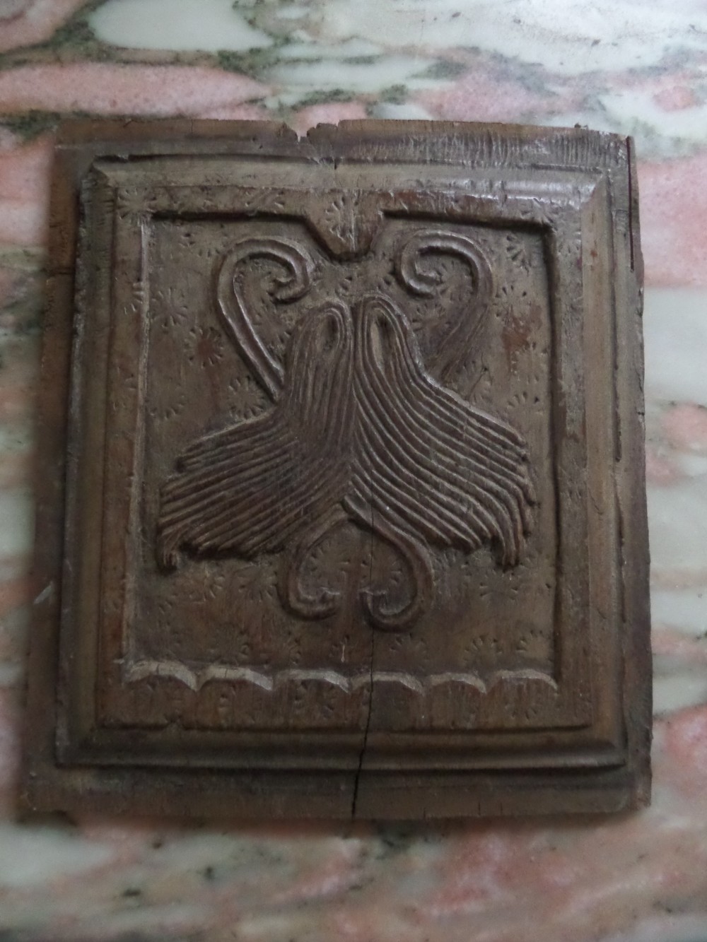 16th Century Carved Walnut Panel