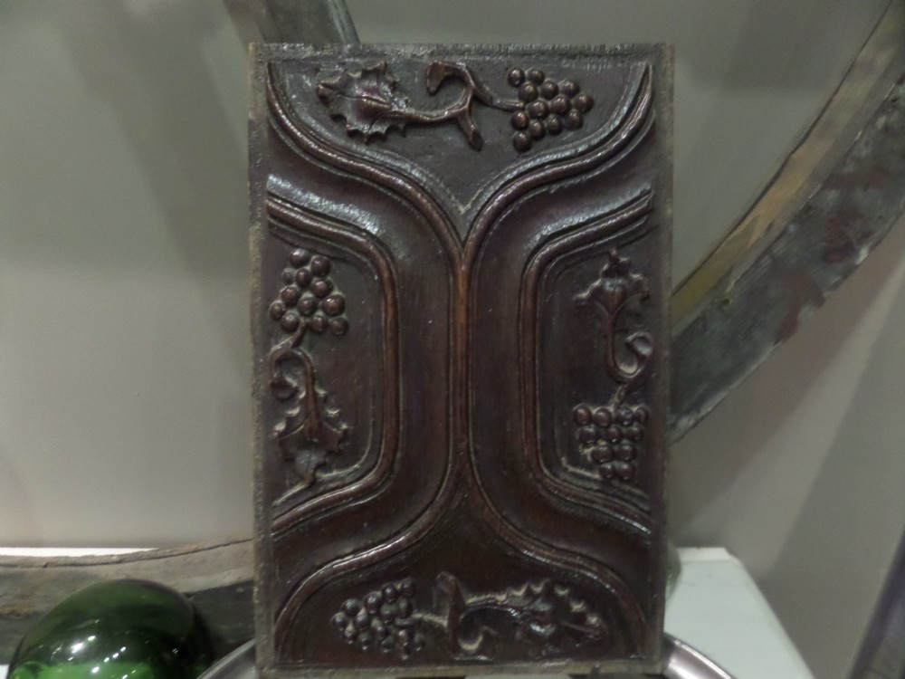 16th Century Carved Oak Parchemin Panel 