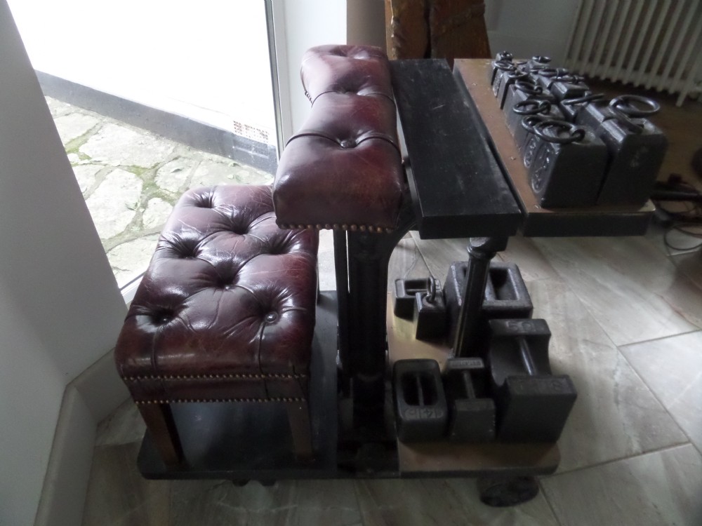 Antique Victorian Horse Jockey Scales by The Fairbank Co