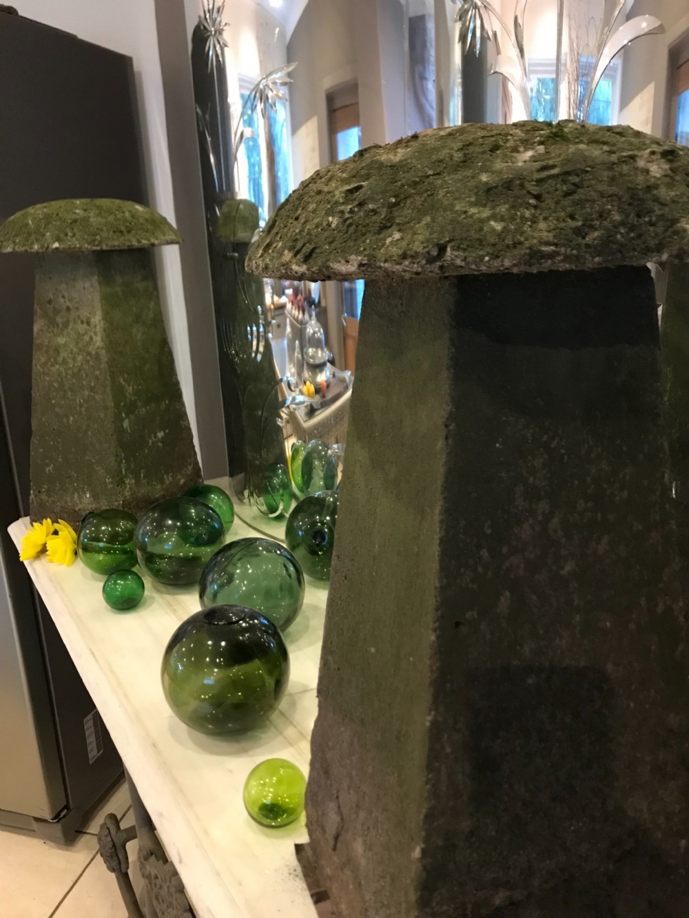 Antique Staddle Stones  View II