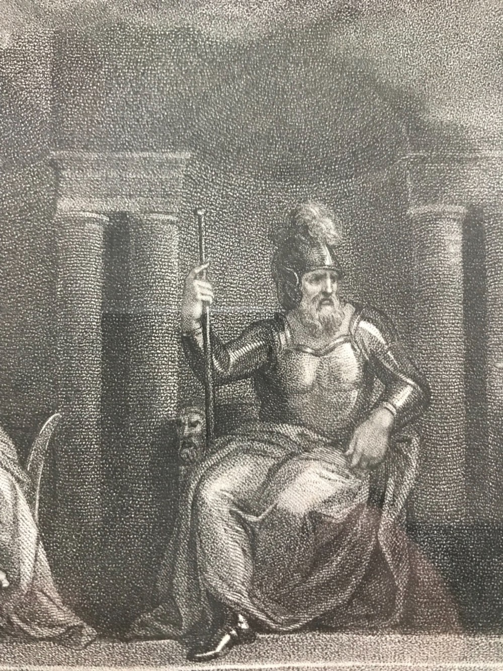 18th Century Engraving 'Pandaemonium' Palace of Hell Bartalozzi View II