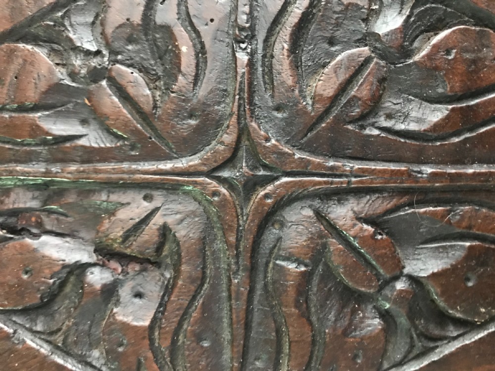 PAIR OF 16TH CENTURY CARVED OAK PANELS View IV