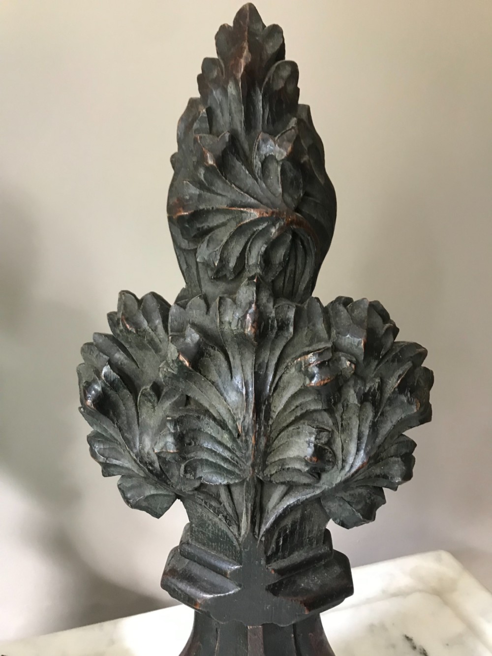 19th Century Carved Oak Poppy Ecclesiastical Carving View II