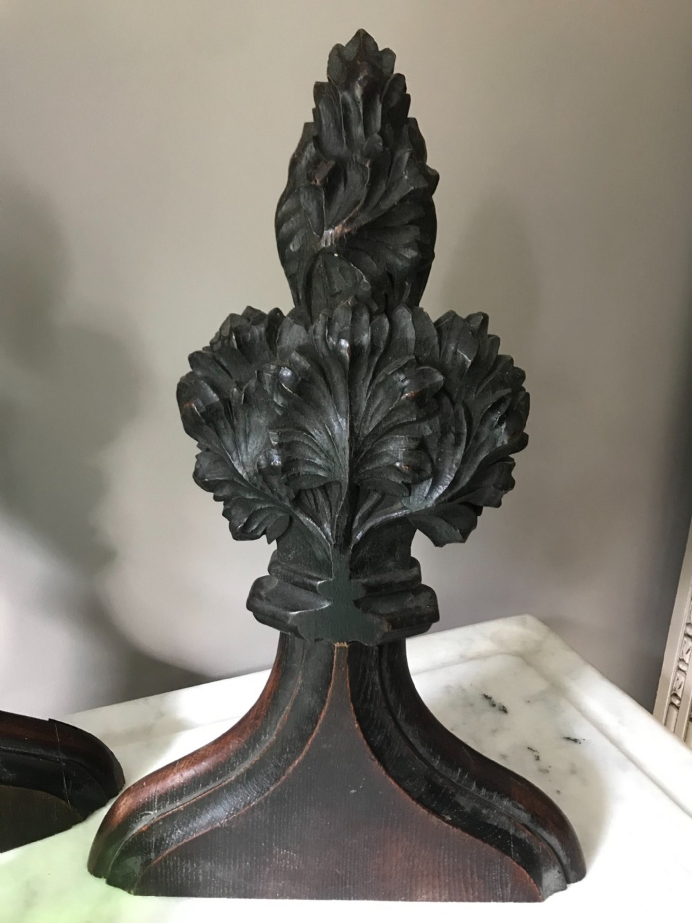 19th Century Carved Oak Poppy Ecclesiastical Carving View III