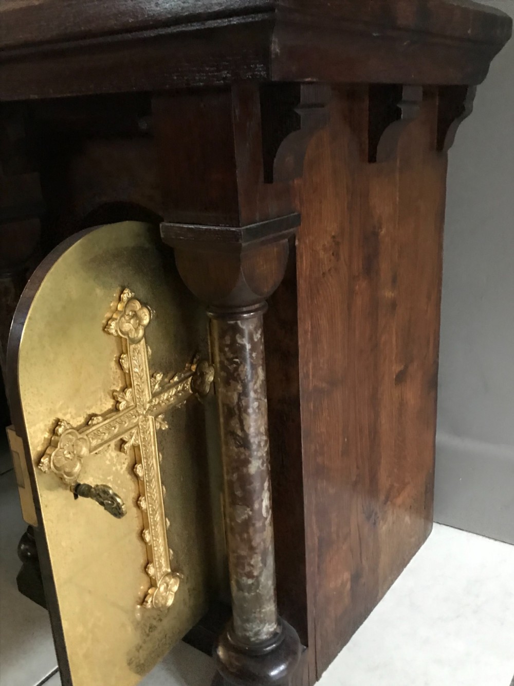 Antique Church Gothic Tabernacle View VII