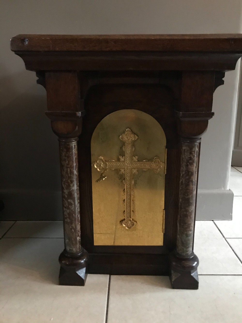 Antique Church Gothic Tabernacle View VIII
