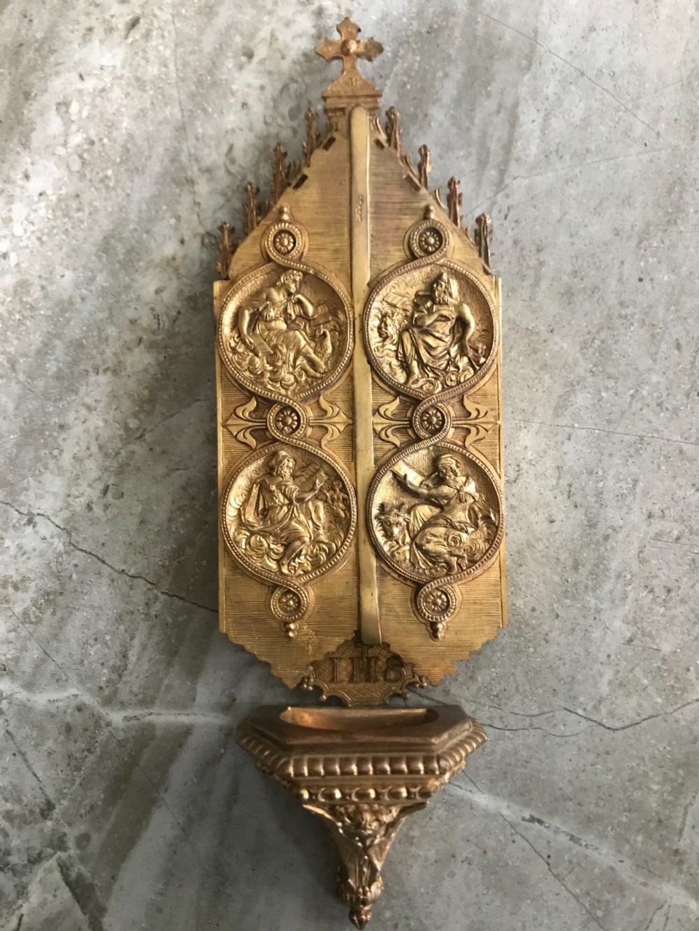 Antique French Religious Icon View II