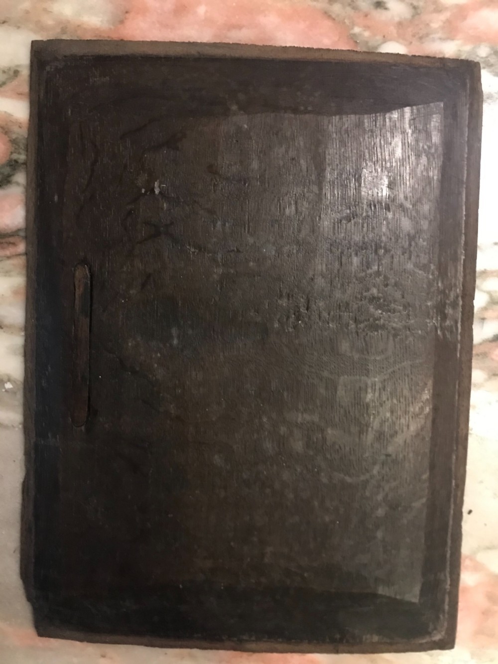 17th Century Carved Oak Memento Mori. View II
