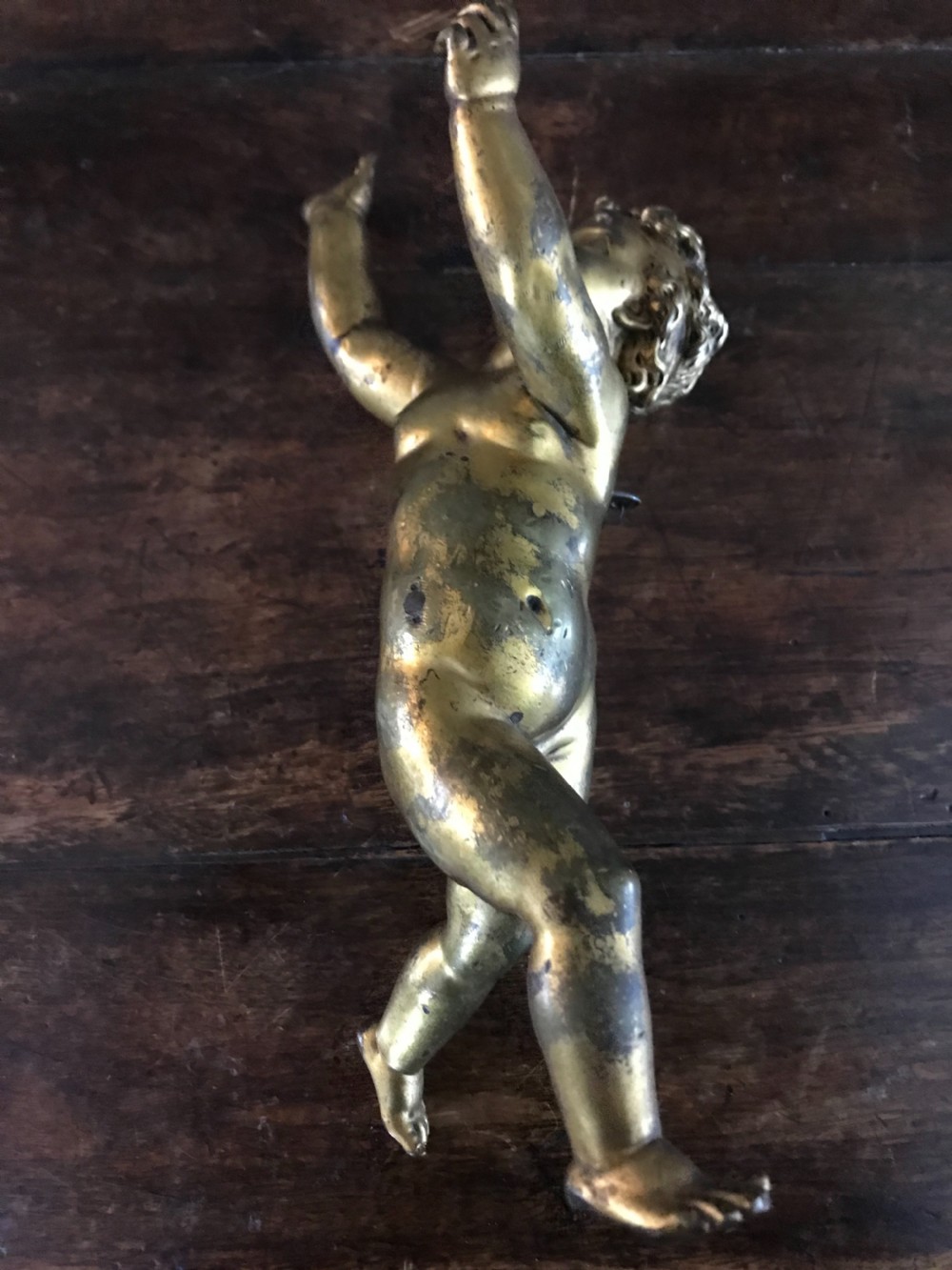 19th Century Hanging Cherub Putto View IV