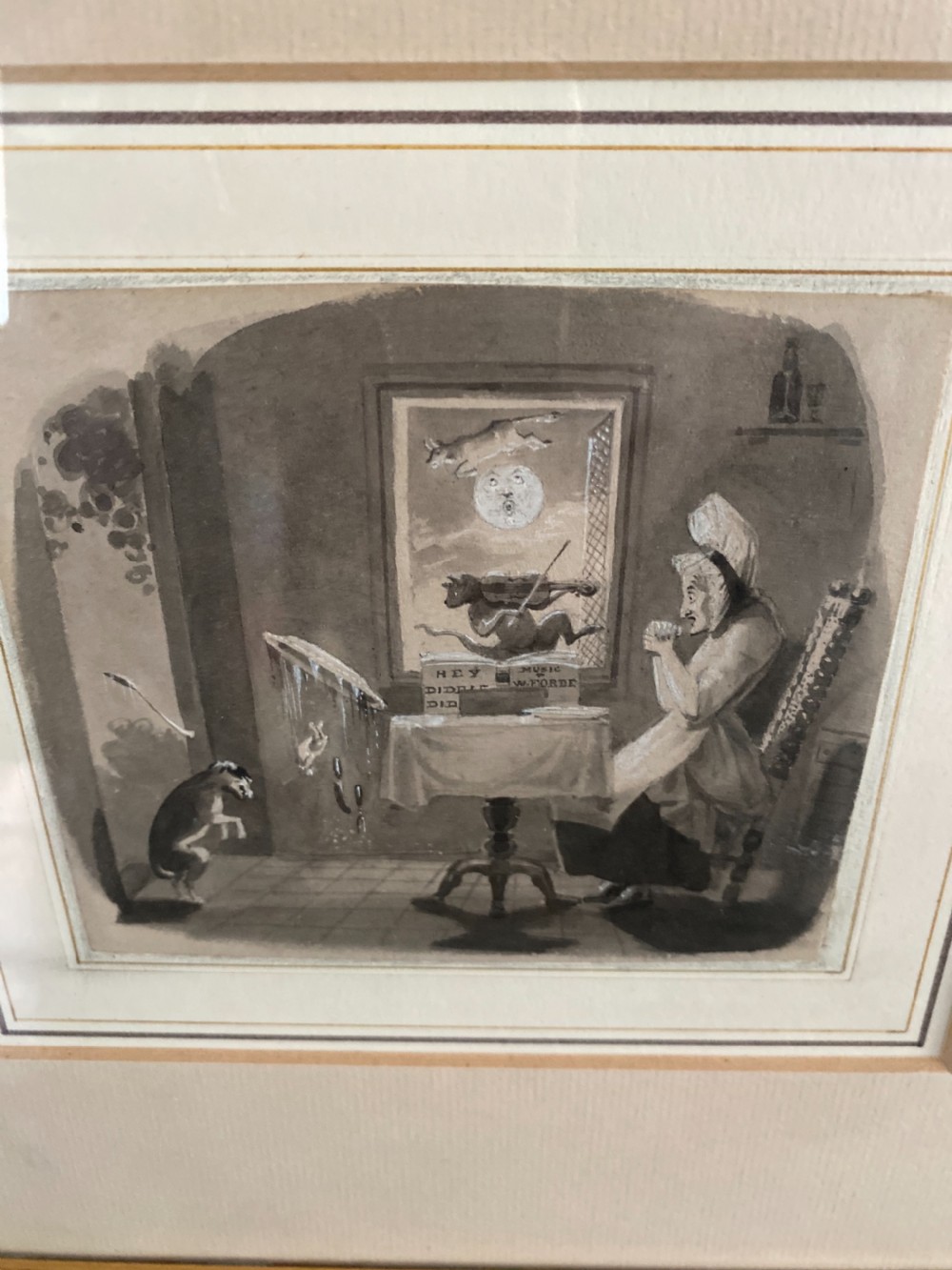 RARE 19th Century Watercolour by Daniel Maclise 
