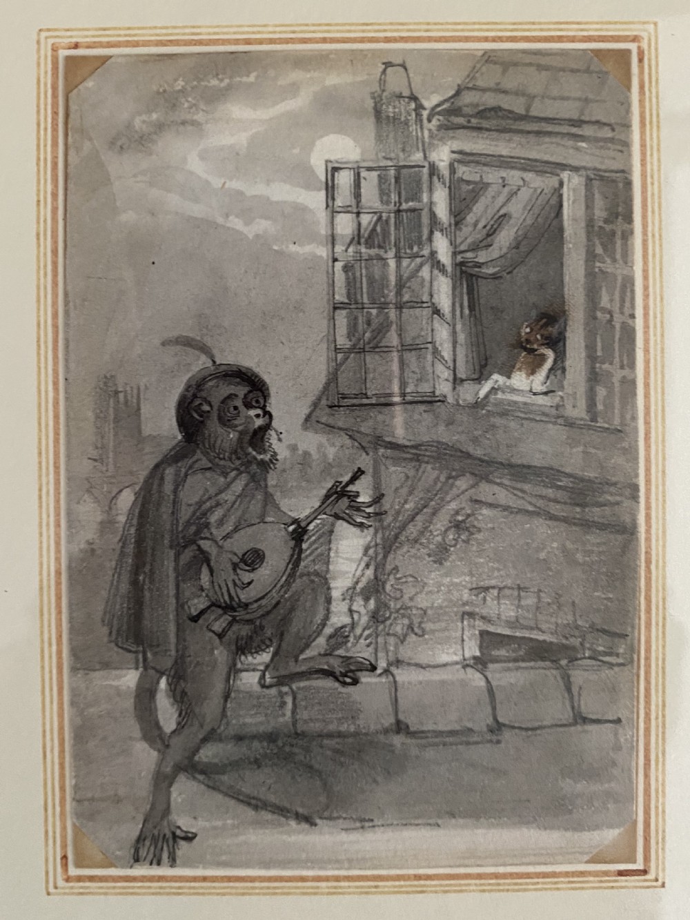 RARE 19th Century Drawing by Daniel Maclise