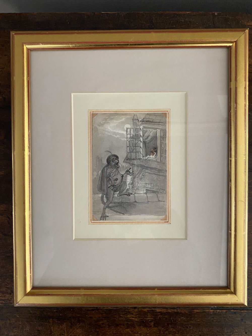 RARE 19th Century Drawing by Daniel Maclise View II