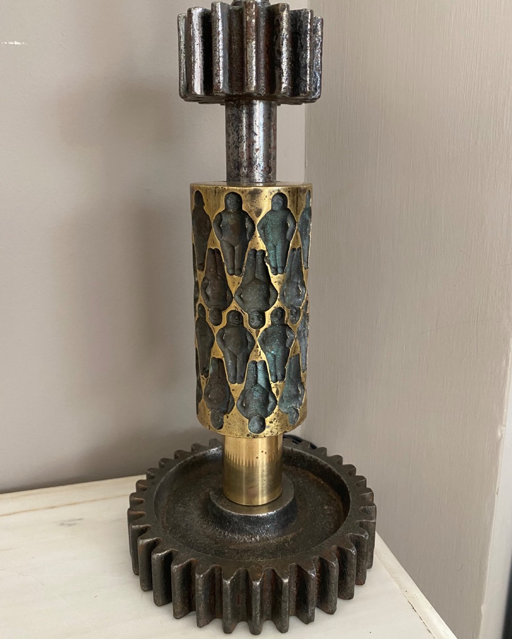 Extremely Rare 19th Century Original Jelly Baby Roller Mould