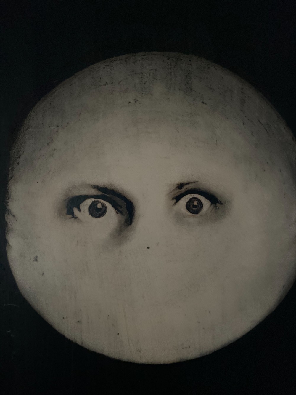 20th Century SURREALIST Painting John Martin Man in the Moon View IV