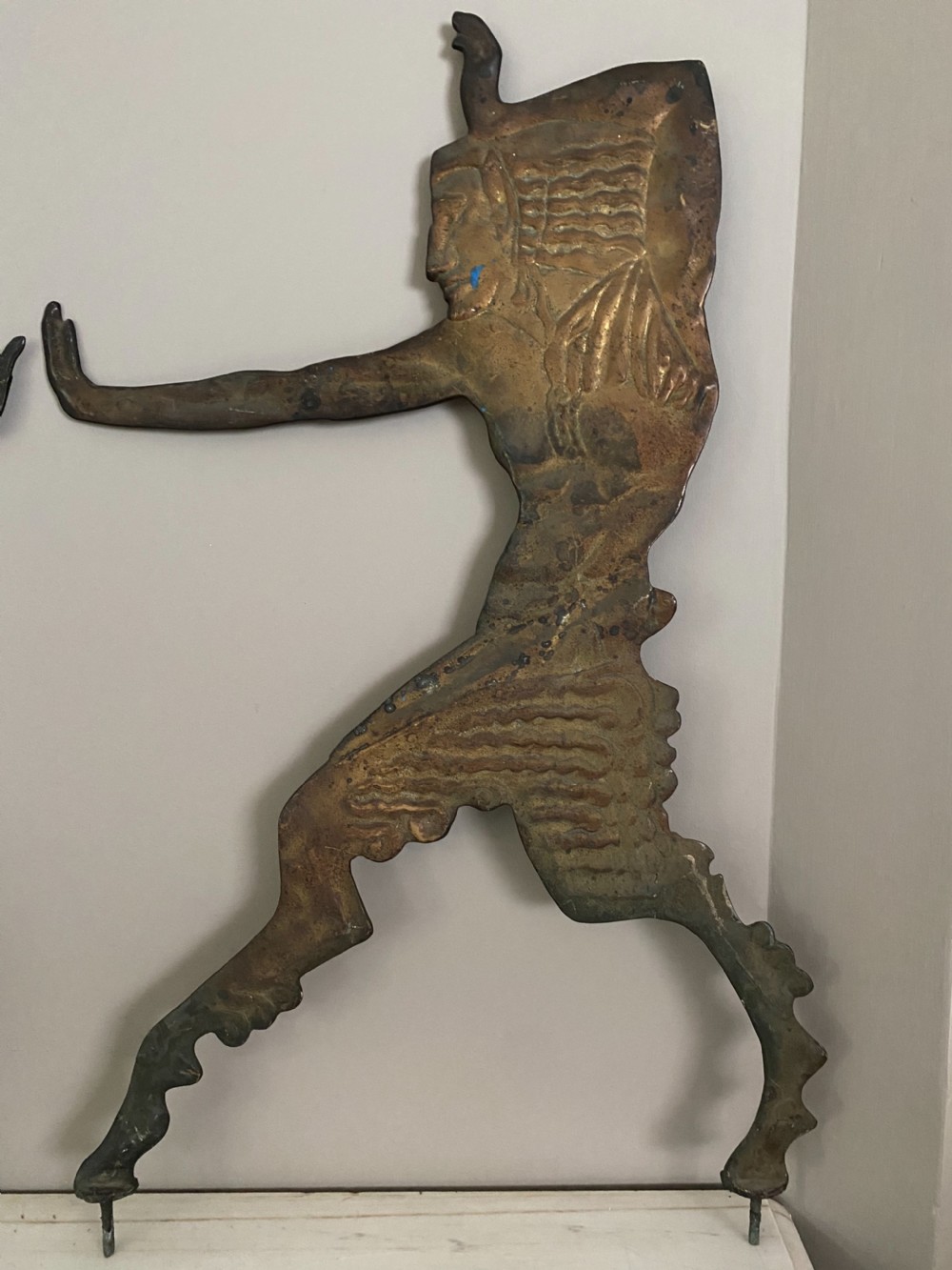 LARGE Rare Bronze Art Deco Pierre Le Faguays Nude & Satyr View II