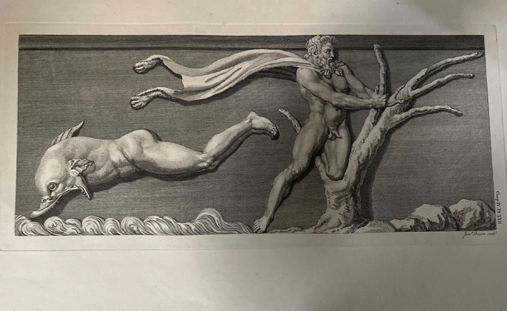 18th Century Large Architectural Engraving 