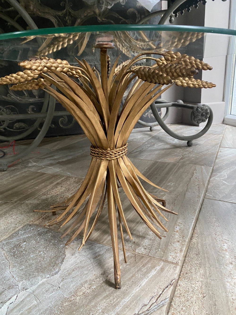 Antique French Coffee Table View III