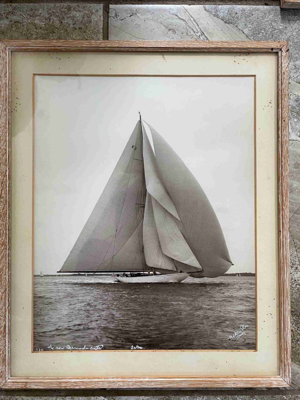 BEKEN & SON of Cowes Photograph 1926 Yacht