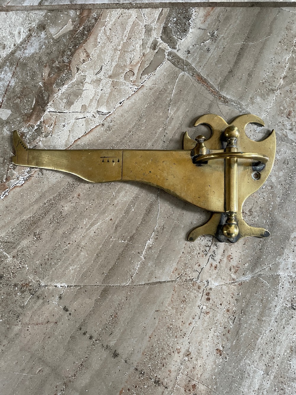 RARE 19th Century Whimsical Swing BRACKET  View II