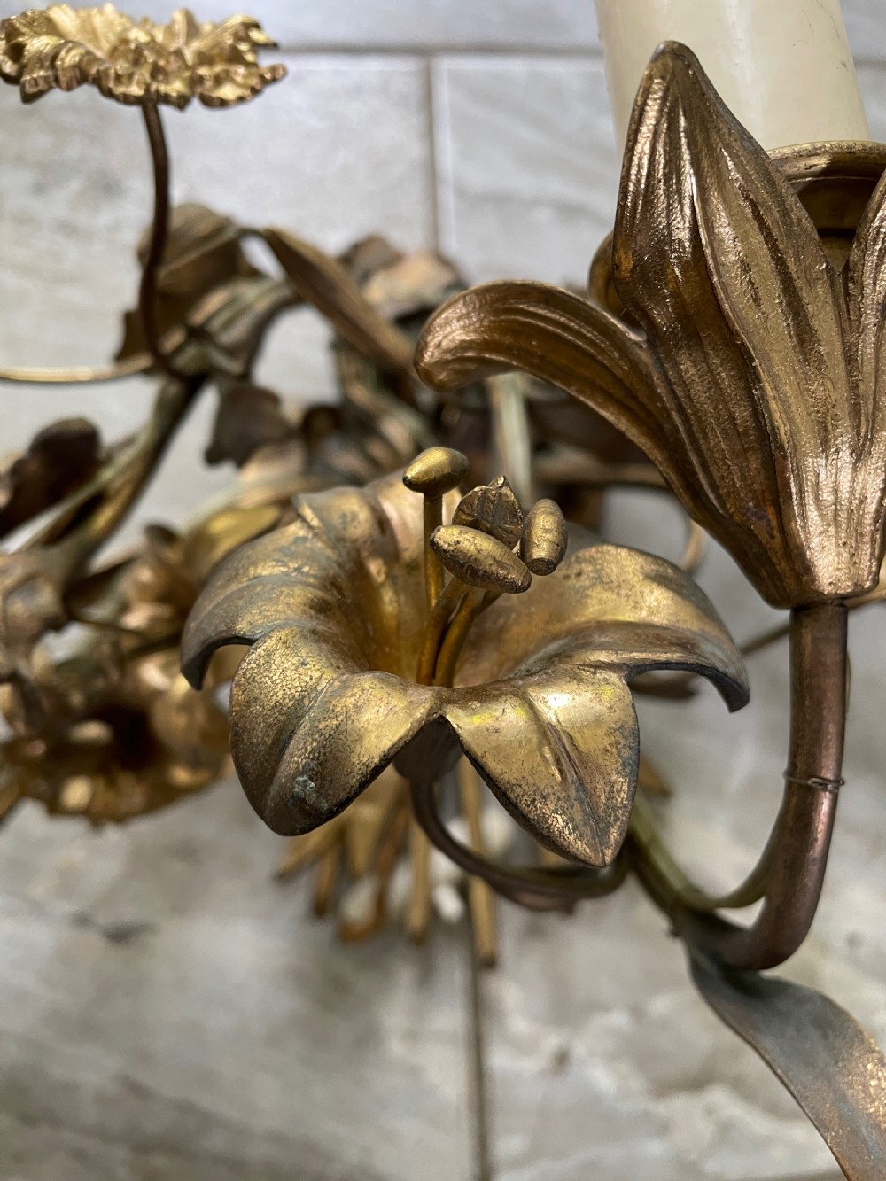 18th Century Pierre Gouthiere wall lights View II