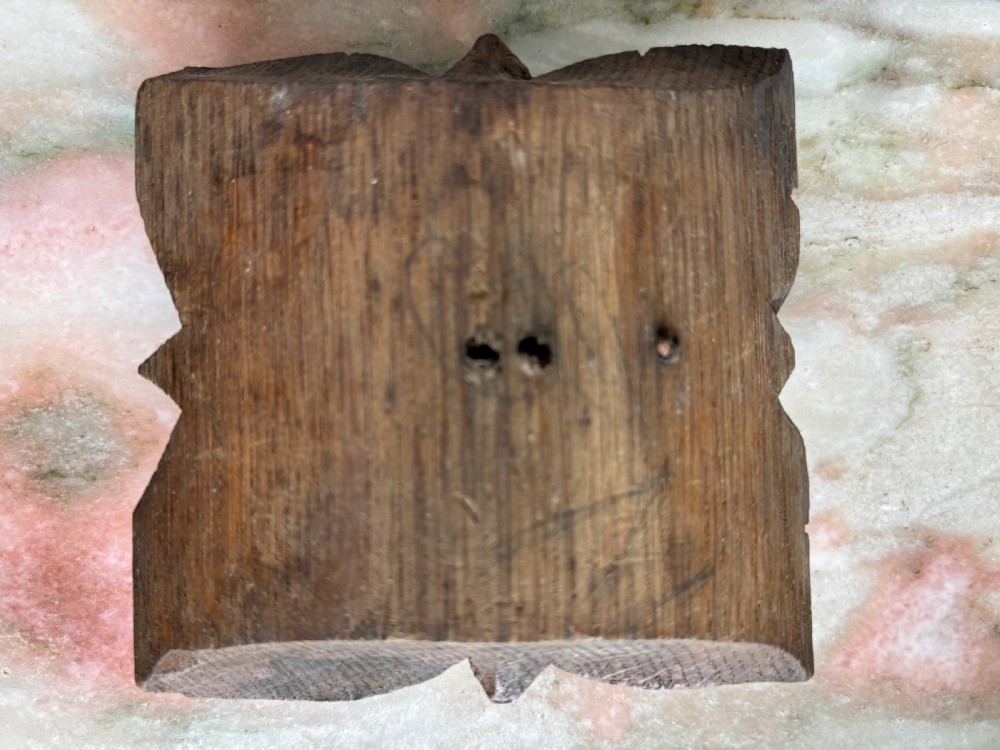 18th Century Carved Oak Tudor Rose Ceiling Gothic Boss No 2 View II