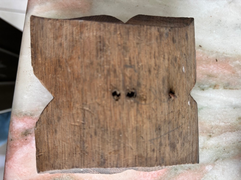 18th Century Carved Oak Tudor Rose Ceiling Boss Panel NO 3 View II