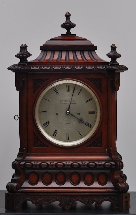 fig 1. Barraud & Lund, London Bracket Clock