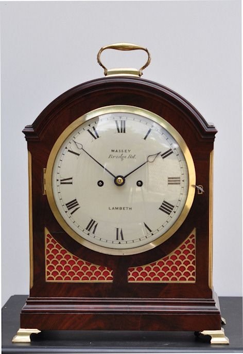 fig 1. Massey of London, Regency Bracket Clock